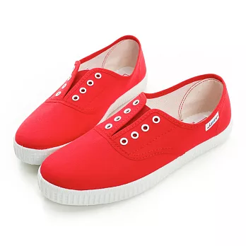 【LOBO】西班牙環保手工品牌 無綁帶休閒鞋 成人款34紅