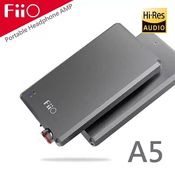 FiiO A5隨身型耳機功率放大器(鈦色)