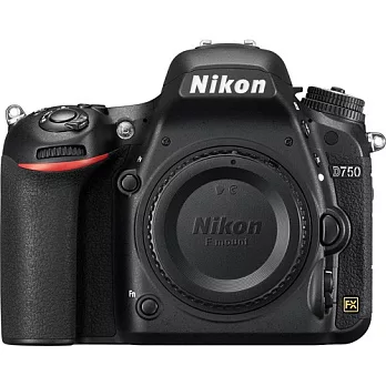 【Nikon】D750 單機身(公司貨)+64G卡+專用電池