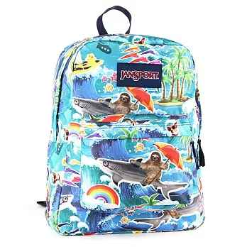 JanSport 校園背包(SUPER BREAK)-哈囉海賴