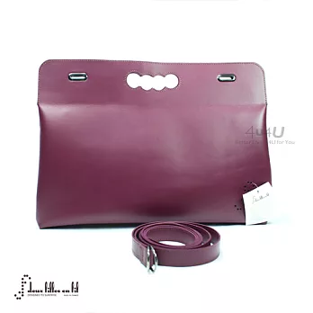 【Deux Filles en Fil法國摺疊包】SAC MARQUISE李子紫