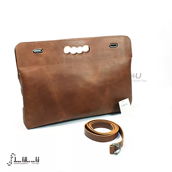 【Deux Filles en Fil法國摺疊包】SAC MARQUISE牛仔棕