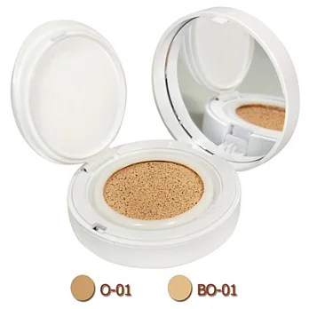 LANCOME蘭蔻 激光煥白氣墊粉餅SPF23/PA++(14g)+盒[2色]#BO-01