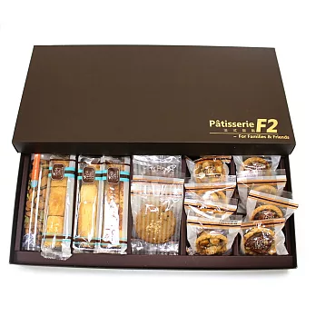 【U】Patisserie F2法式甜點 - 千層堅果塔禮盒