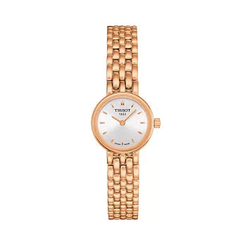 TISSOT LOVELY 動人心弦的倩影時尚優質女性腕錶-玫瑰金-T0580093303101