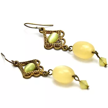 Bear & Color著色【華麗宮廷】復古耳環