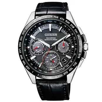 CITIZEN Eco-Drive  宇宙航道衛星對時腕錶-CC9015-03E