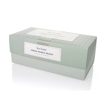 Tea Forte 20入金字塔型絲質茶包 - 蜜樹香桃綠茶 Presentation Box - Green Mango Peach