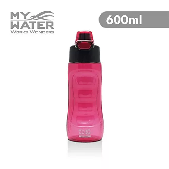 MY WATER 風動運動水壺 600ml  3色可選紅色