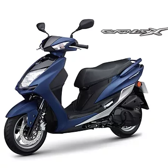 YAMAHA 山葉 CygnusX 新勁戰 FI 125 雙碟版-質感風6期消光藍