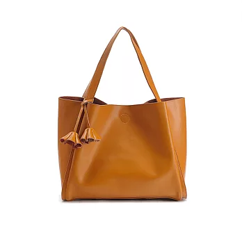 預購【O-ni O-ni】真皮新款大容量托特手提包女士豹紋內袋側肩包HLY-A099(9色可選)土黃色