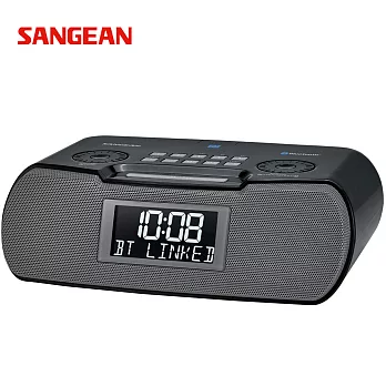 【SANGEAN】山進RCR-20 二波段時鐘收音機黑