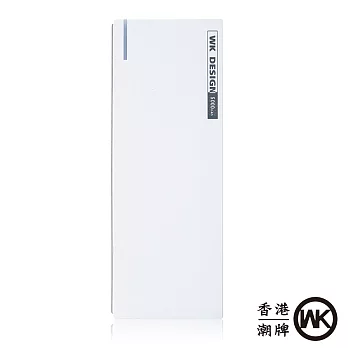 WK Design香港潮牌 K-Power 智能存儲行動電源 (5000mAh)白色