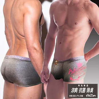 aDLer 低腰抑菌印花短版平口內褲(M~XXL)M皇冠