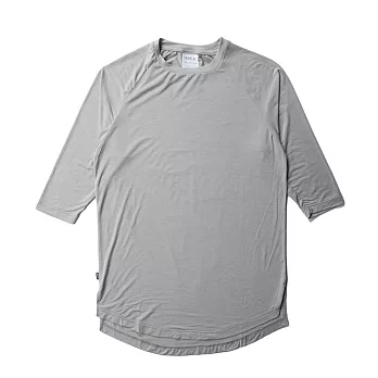 FAIRPLAY FALL BOWIE - LT. GREY 七分袖素色t 【GT Company】S灰色
