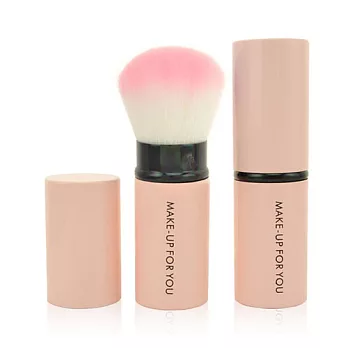 Emily 愛美麗 粉色腮紅蜜粉伸縮刷無經典款(圓頭)