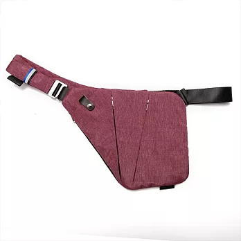 FINO 型男超薄貼身防盜收納包(右手款)魔力紅 (總代理公司貨)