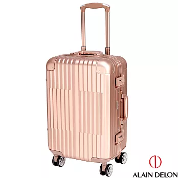 ALAIN DELON 亞蘭德倫 20吋 絕代風華系列全鋁製旅行箱 (金)20吋金