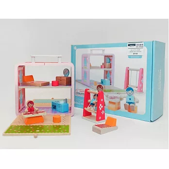 【U】DeMaui 頂茂家居 - Boxset攜帶式玩具箱 - 娃娃屋