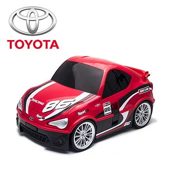 【nicegoods 好東西】RIDAZ原廠跑車兒童行李箱-紅色Toyota 86