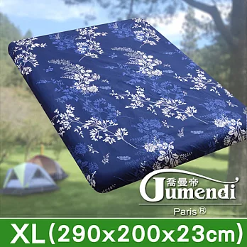 【喬曼帝Jumendi-花影如夢】台灣製柔絲絨充氣床(空氣床)專用床包-XL(290x200x23cm)
