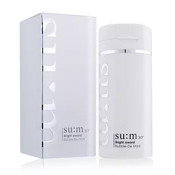 su:m37° 甦秘 微米珍珠淨白煥顏泡泡面膜(100ml)