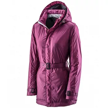 荒野 wildland DUPONT INSULATED JACKET 女輕量杜邦棉防風防潑外套S紫紅色