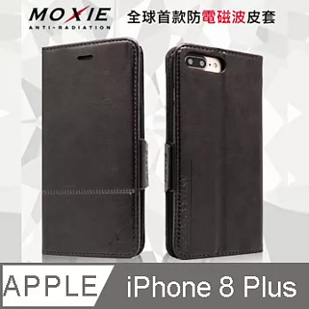 Moxie X-Shell iPhone 8 Plus 5.5吋防電磁波 復古系列手機皮套 手機殼 保護套 / 紳士黑