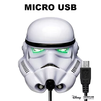 星際大戰 正版授權 Micro USB 2A AC充電器 STARWARS-突擊兵-USB