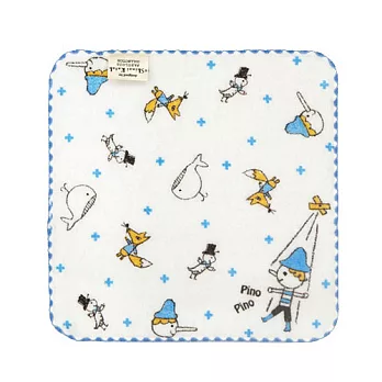 日本Shinzi Katoh 加藤真治卡通造型手帕-小木偶(二)