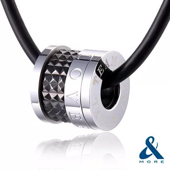 ＆MORE愛迪莫鈦鍺-MAGIC項鍊『挑動心弦』男款40CM