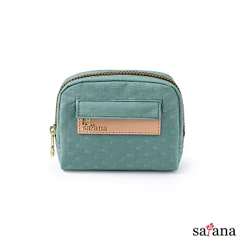 satana - Soldier Mini隨身化妝包/零錢包 -礦石藍