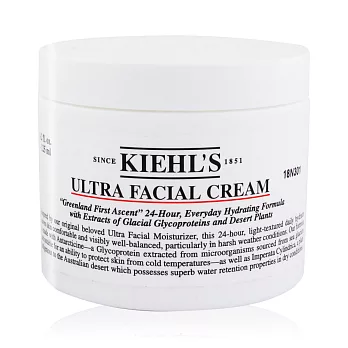 KIEHL’S 契爾氏 冰河醣蛋白保濕霜(125ml )-國際航空版