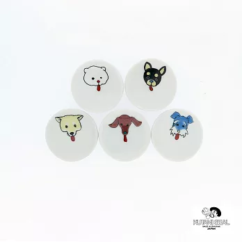 【日本九谷燒KUTANI SEAL】筷架禮盒組(1組5個)汪汪也想吃