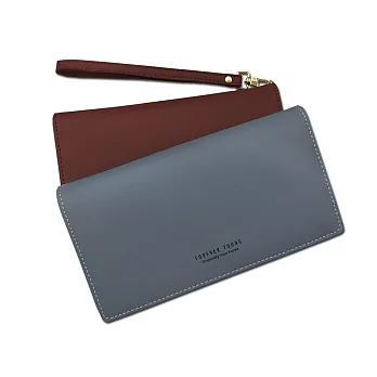 韓版長夾手拿包(WCN-559-1W)暗紅