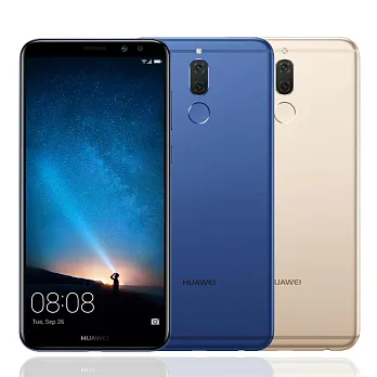 Huawei nova 2i (4G/64G) 單卡網美姬※內附透明磨砂背殼※流光金