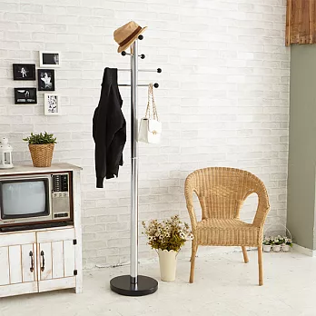 【H&R安室家】工業風重型衣帽架-LS14