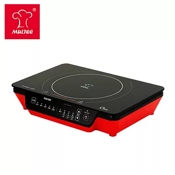 【MULTEE摩堤_節能家電系列】A4 Plus IH智慧電磁爐(經典紅)