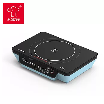【MULTEE摩堤_節能家電系列】A4 Plus 1200 IH智慧電磁爐(靜謐藍)