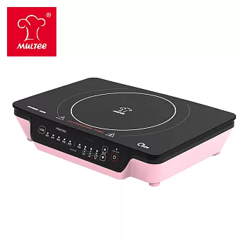 【MULTEE摩堤_節能家電系列】A4 Plus 1200 IH智慧電磁爐(甜蜜粉)