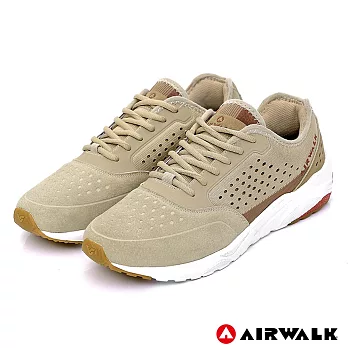 AIRWALK -動感熱力經典運動鞋-淺卡其US8.5淺卡其