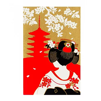 神社和服祭典高級和紙【Hallmark-卡片 經典和風/多用途】