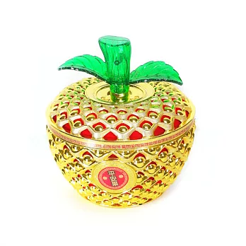 【摩達客】農曆新年春節 {招財金桔子糖果盒} 擺飾/桌飾/收納盒