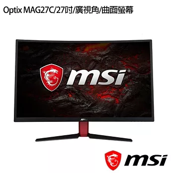 MSI微星 Optix MAG27C 27吋 曲面電競螢幕