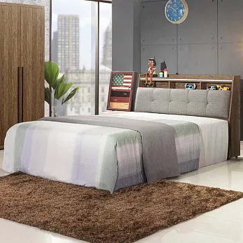 《Homelike》格林床台組-雙人5尺胡桃色