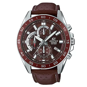 CASIO EDIFICE 扭轉時機賽車腕錶-EFV-550L-5AVUDF