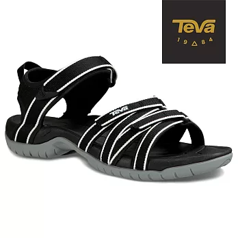 TEVA 美國 女 Tirra 機能運動涼鞋-US7黑白