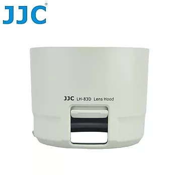 JJC副廠Canon遮光罩LH-83D WHITE相容ET-83D白色適EF 100-400mm F4.5-5.6L IS II USM