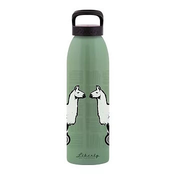 美國Liberty 全鋁環保運動水杯-700ml-草泥馬車車/單一尺寸草泥馬車車