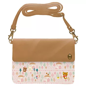 San-X 拉拉熊友情萬歲系列側背包